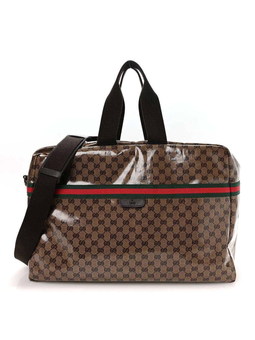 Gucci Crystal Web Large Carry On Duffle #305294G10B